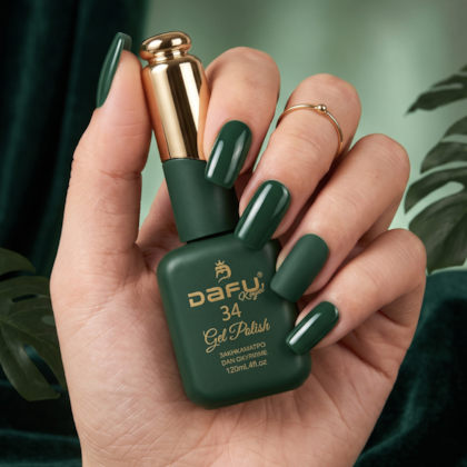 Esmalte em gel Verde 34 Dafu 12ml Infinito Glow