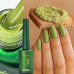 Esmalte em Gel Verde creme de abacate 117 Gcovelis 12ml