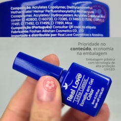 Esmalte em gel Verde Selva Real Love Linha Classic 8ml 034
