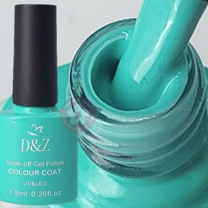 Esmalte em Gel Verde Tiffany 21 D&Z 7,5ml Linha B