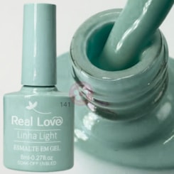 Esmalte em gel Verde Vintage 8ml Real Love P141 Linha Light Esmalte em gel Verde Vintage 8ml Real Love P141 Linha Light