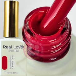 Esmalte em gel Vermelho 33 Linha PRO Real Love Esmalte em gel Vermelho 33 Linha PRO Real Love