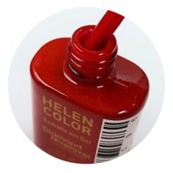 Esmalte em gel Vermelho 38 Diamond 15ml Helen Color Esmalte em gel Vermelho 38 Diamond 15ml Helen Color