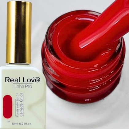 Esmalte em gel Vermelho aberto 36 Linha PRO Real Love