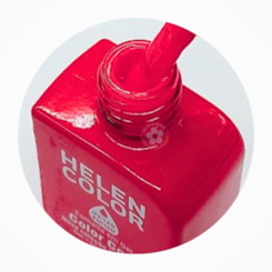 Esmalte em gel Vermelho alaranjado Helen Color 12ml Conexão 139 Esmalte em gel Vermelho alaranjado Helen Color 12ml Conexão 139