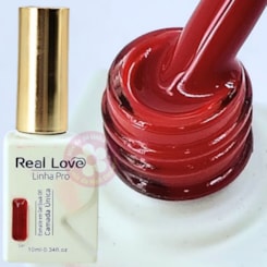 Esmalte em gel Vermelho fechado 39 Linha PRO Real Love Esmalte em gel Vermelho fechado 39 Linha PRO Real Love