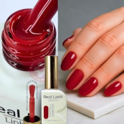 Esmalte em gel Vermelho Fechado 40 Linha PRO Real Love