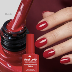 Esmalte em gel Vermelho Real Love Linha Classic 8ml 046 Esmalte em gel Vermelho Real Love Linha Classic 8ml 046