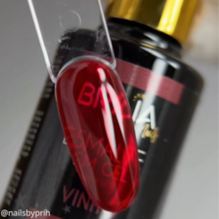 Esmalte em Gel Vermelho Vitral Brilia Nails 10g Vinho Rebu Esmalte em Gel Vermelho Vitral Brilia Nails 10g Vinho Rebu