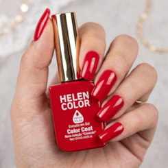 Esmalte em gel Vermelho vivo Helen Color 12ml Conexão 231 Esmalte em gel Vermelho vivo Helen Color 12ml Conexão 231