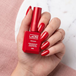 Esmalte em gel Vermelho Vivo Sedução Lacre 10g Esmalte em gel Vermelho Vivo Sedução Lacre 10g