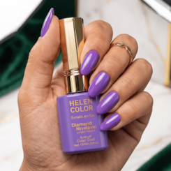 Esmalte em gel Violeta Helen Color 15ml Diamond 84 Esmalte em gel Violeta Helen Color 15ml Diamond 84