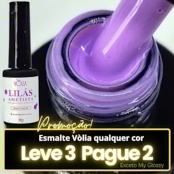 Esmalte em gel Volia lilas ametista 9g Esmalte em gel Volia lilas ametista 9g