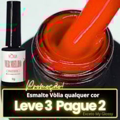 Esmalte em gel Volia Vermelho 9g