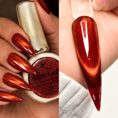 Esmalte gel olho de gato Real Love Refletivo 20 Magnético