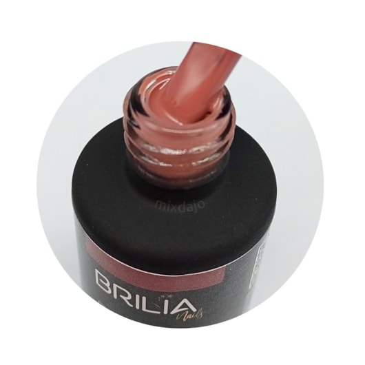 Esmalte Gel Rosinha Brilia 10g UV/LED  Meia Luz para unhas