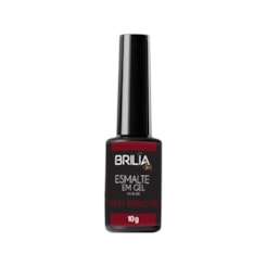 Esmalte Gel Vermelho intenso Brilia 10g UV/LED Vem brincar Esmalte Gel Vermelho intenso Brilia 10g UV/LED Vem brincar