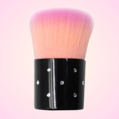 Espanador Macio Rosa E Lilás Para Unhas Com Strass Escovinha Espanador Macio Rosa E Lilás Para Unhas Com Strass Escovinha