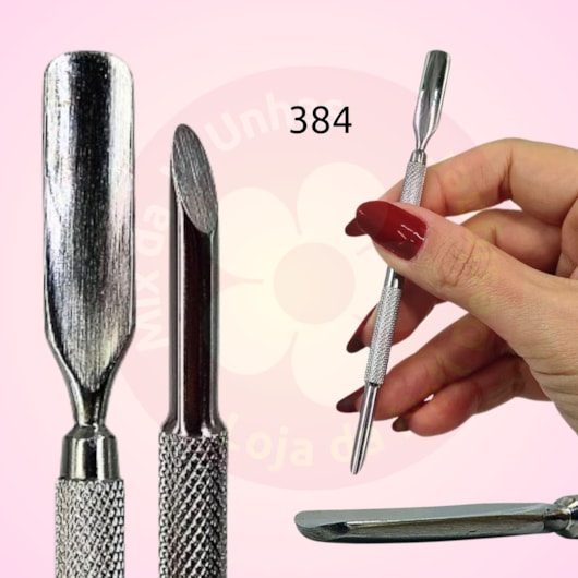 Espátulas de inox profissionais Real Love Modelo:72 para unhas