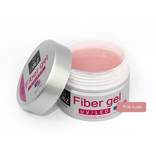 Fiber Gel D&Z T3 30ml Pink Nude para unhas