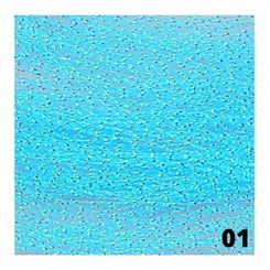 Fibra De Vidro Neon Para Encapsulamento Fan Nails Cor: 01 Azul
