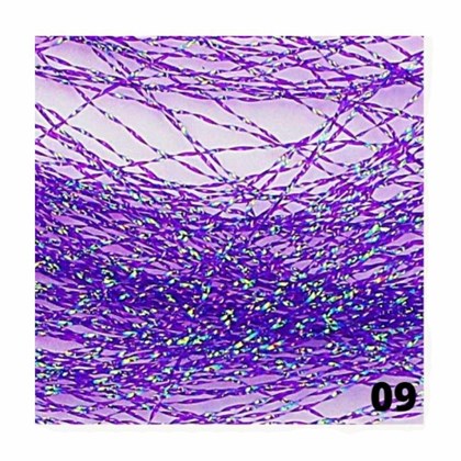 Fibra De Vidro Neon Para Encapsulamento Fan Nails Cor: 09 Roxo