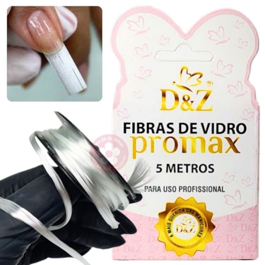 Fibra de vidro para unhas D&Z Promax 5 metros para unhas