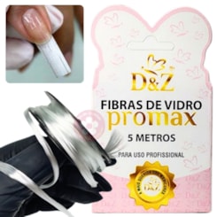 Fibra de vidro para unhas D&Z Promax 5 metros Fibra de vidro para unhas D&Z Promax 5 metros