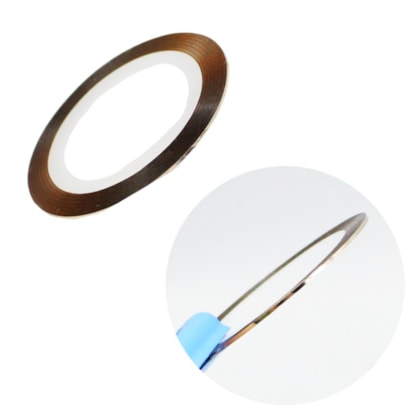 Fitilho de unha Champagne 1mm