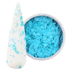 Flake Linha Quail Egg Shell Mix da Jo Decoração das Unhas