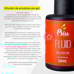Fluid Amolecedor para produtos em gel Psiu 10ml Fluid Amolecedor para produtos em gel Psiu 10ml