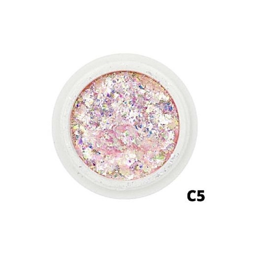 Foil De Glitter Cor: C5 - Lilás para unhas