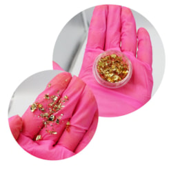 Foil Folhas De Ouro 3 Tons - Dourado Foil Folhas De Ouro 3 Tons - Dourado