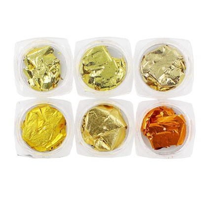 Foil Para Encapsulamento C/ 6 Tons de Dourado