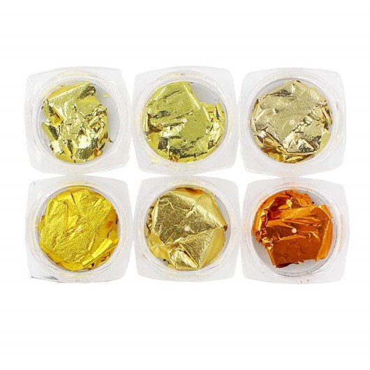 Foil Para Encapsulamento C/ 6 Tons de Dourado - a7dc83e8-f0b3-44f8-8a3b-a446daa6662b