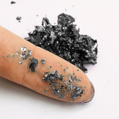 Foil picado Preto cromado Mix da Jo Foil picado Preto cromado Mix da Jo