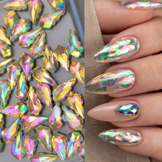 Folha 5 x 10mm 50 peças para unhas
