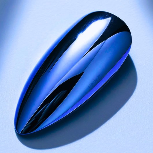 Folha de espelho Azul 16un Unhas cromadas - Imagem principal - 2a689c3e-590e-400f-ba4c-5c73189105e4