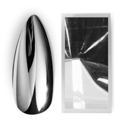 Folha de espelho Prateada 16un Folha cromada Folha de espelho Prateada 16un Folha cromada