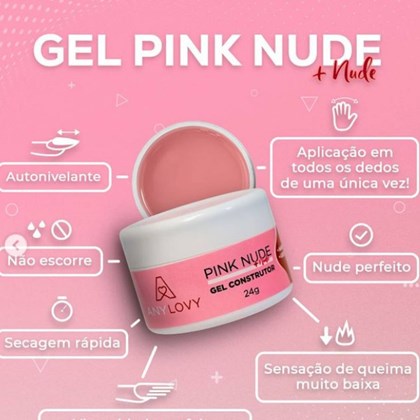 Gel Any Love Pink Nude + Nude 24g