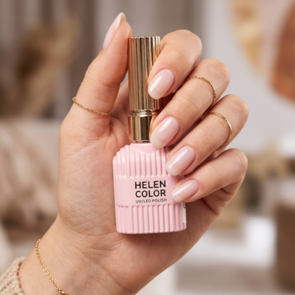 Gel base niveladora Estrutural Helen Color 3 em 1 Baby Pink 5#/ 15ml