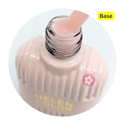 Gel base niveladora Estrutural Helen Color 3 em 1 Nude 16#/ 15ml