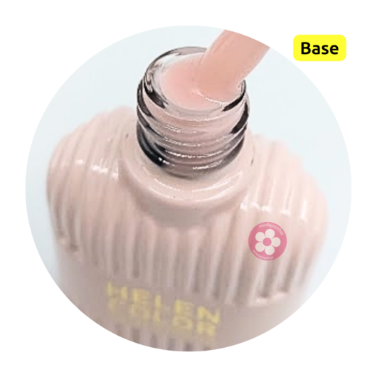 Gel base niveladora Estrutural Helen Color 3 em 1 Nude 16#/ 15ml para unhas