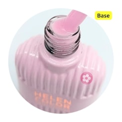 Gel base niveladora pink 19# 3 em 1 15ml Helen Color Gel base niveladora pink 19# 3 em 1 15ml Helen Color