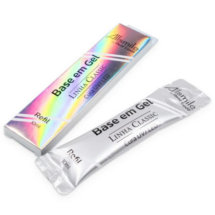 Gel base Real Love AllSmile Refil de 10ml Sachê