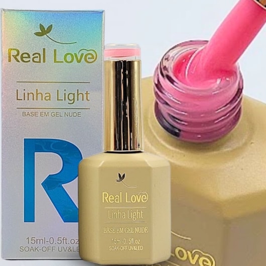 Gel base Real Love Cover Pink 03 para unhas