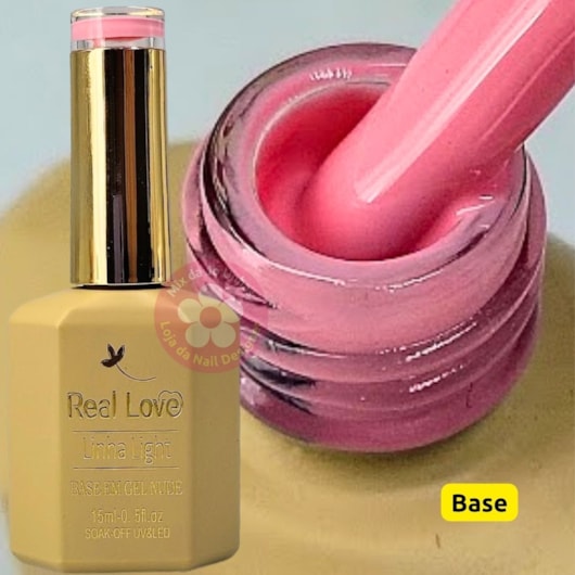 Gel base Real Love Cover Pink 05 para unhas