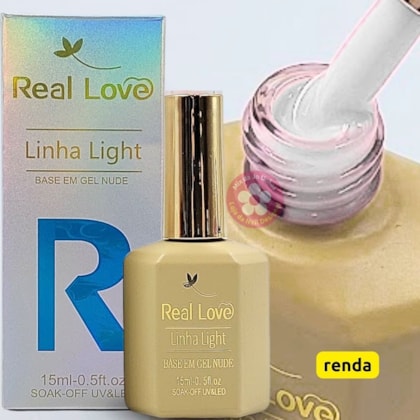 Gel base Real Love Renda Intenso 01 15ml