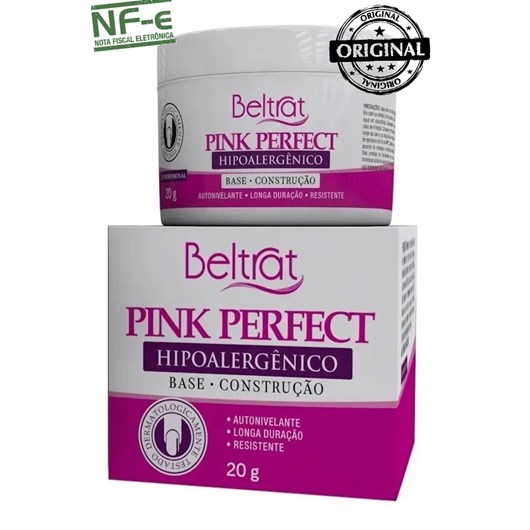 Gel Capa Base Beltrat Pink Perfect 20g - Imagem principal - 24e29a22-76fd-4380-bd37-63e256e681d8