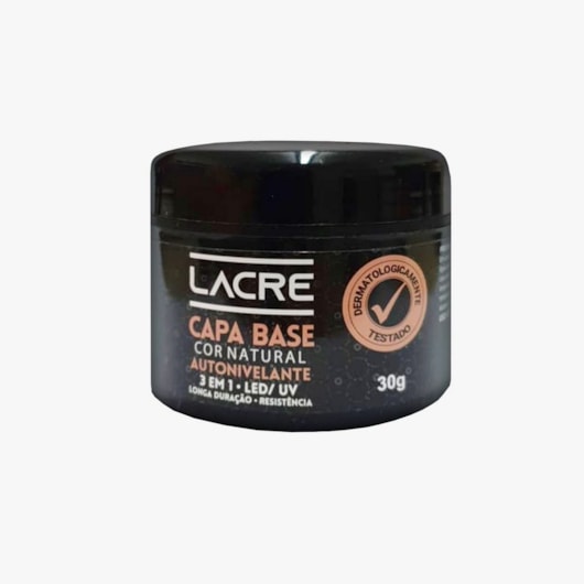 Gel Capa Base Natural Lacre 30g - Imagem principal - 816d8a70-b69a-4a09-96f5-4f53fb6e6291